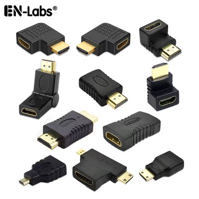 HDMI Cable Connector Adapter 90 Corner Angle Left Right Up D