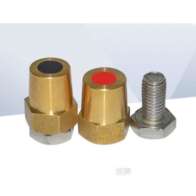 2pcs positive negative M10 M6 M8 internal thread brass batte