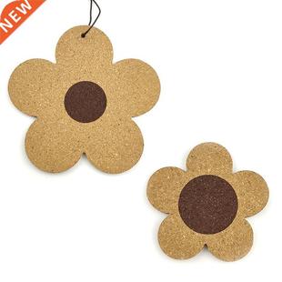 Wooden Flower Coaster Tableware Heat Insulation Hot Pot Hold