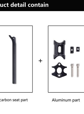 Post Mtb-Seat Bicycle Offset 25mm SL UD RXL Matte Black/red