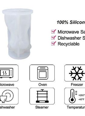 3d DIY Candle Making Kit Roman Column Silicone Mold Venus