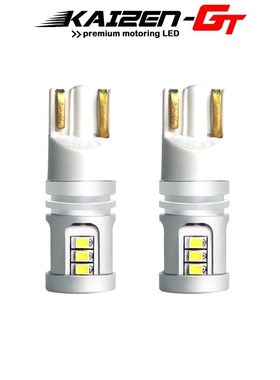 2PCS CANbus Error Free T10 168 194 2825 15SMD LED bulbs Fo