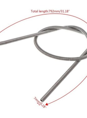 1Pcs 7mm Dia 792mm Long 3000W AC220V FeCrAl Kilns Furnaces C