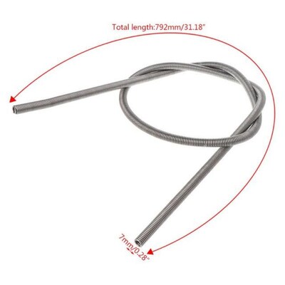 1Pcs 7mm Dia 792mm Long 3000W AC220V FeCrAl Kilns Furnaces C