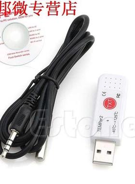 USB Thermometer Hygrometer Temperature Sensor Data Logger Re
