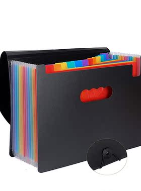 Expanding File Folder A4 Letter Size Portable Docut Holder w