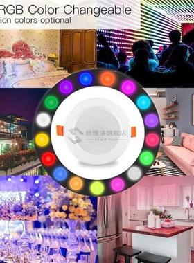 WiFi Smart LED Downlight Dimming Round Spot Light 7W RGB Co