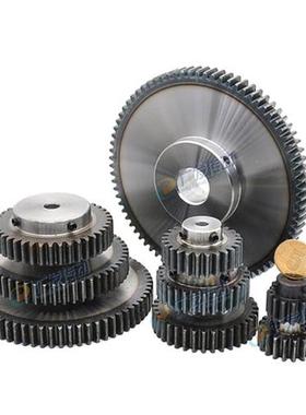 1PCS 1.5 Modulus 50 Teeth Spur Gear Motor Metal Convex Gear