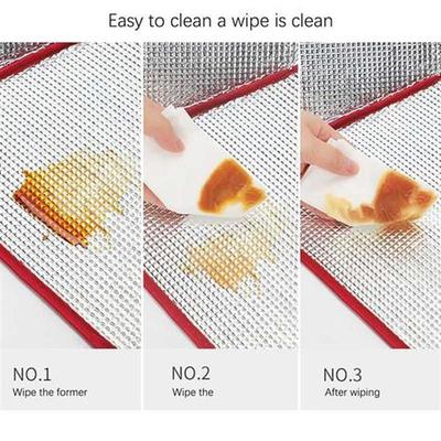 Food Cover Large Round Aluminum Foil Insulation Folding Umbr