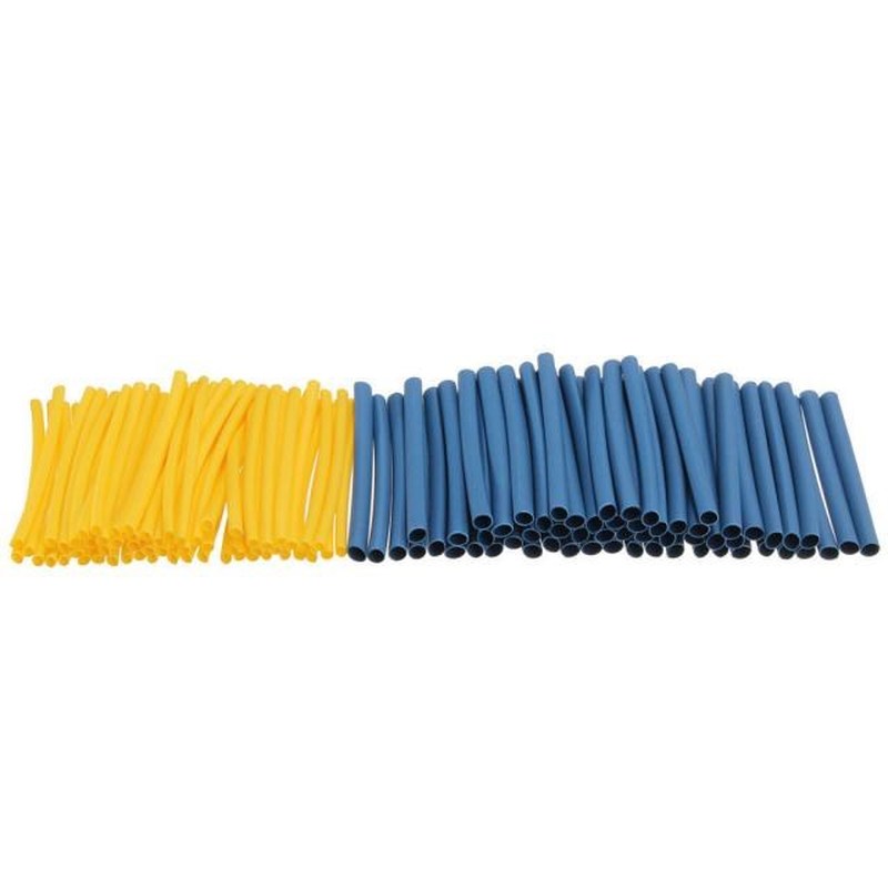 Assortment 21 Heat Shrink Tubing Tube Sleeving Wrap Wire Ca