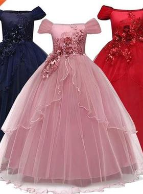 Children Wedding Dress Girls First Holy Communion Formal Lon