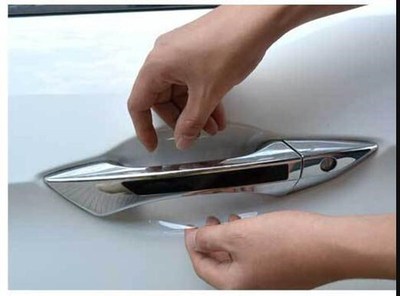 8Pcs/2set LOT Car Handle Protection Film Car Exterior Transp