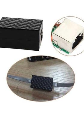 Shielded Aluminum Alloy Lightning Arrester RJ-45 Adapter Eth