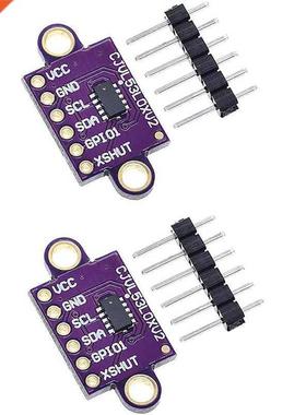 2Pcs VL53L0X Time-Of-Flight ToF Ranging Sensor Breakout 940N