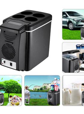 Car Refrigerator 12V Mini Fridge 6 L Portable Cooling Warmin