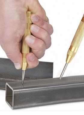 5 Inch Automatic Center Pin Punch Spring Loaded Marking Star