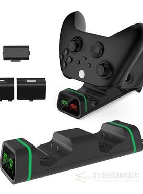 For XBOX One S X USB Charging Dock With Rechargeable Battery