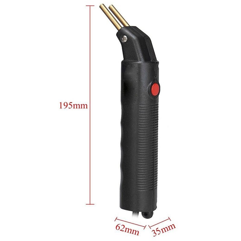 Hot Stapler Plastic Car Bumper Repair Kit Bodywork Fender Fa