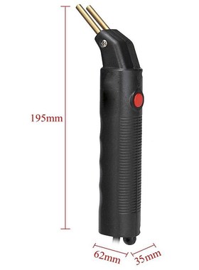 Hot Stapler Plastic Car Bumper Repair Kit Bodywork Fender Fa