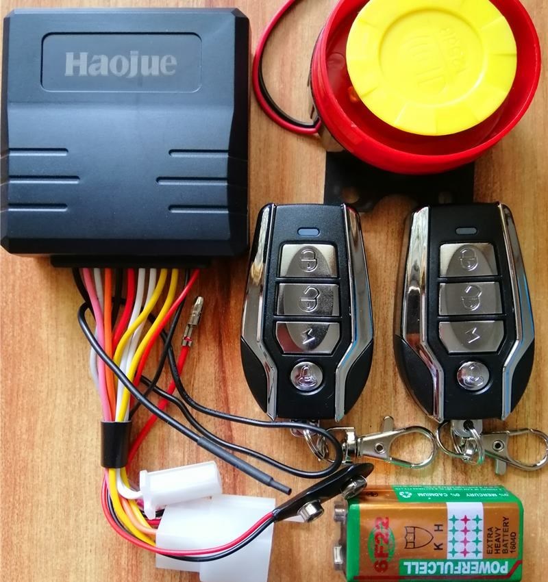 Special haojue suzuki motorcycle alarm the four efi