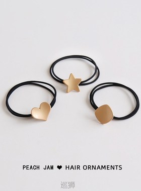 Ins wind net red texture headband Korean simple hair rope Ha