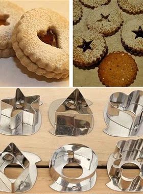 12Pcs/Set Cake Decorating Tools 430 Stainless Steel Biscuit