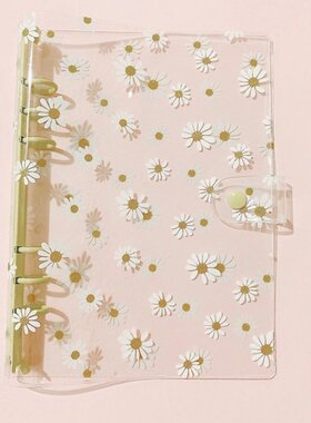 10 Pack a6 Clear 6-ring Zipper Pocket a6 Loose-leaf Refill P