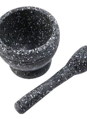 Resin Mortar Pestle Tool Set 11 Cm Large Mortar Kitchen