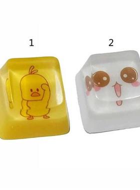 K1KF Only Keycap  Translucent Keycap 1 Key Cartoon Keycap