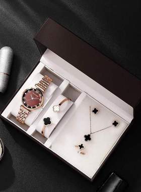 Women's luxury birthday Watch Gift Box  exquisite je