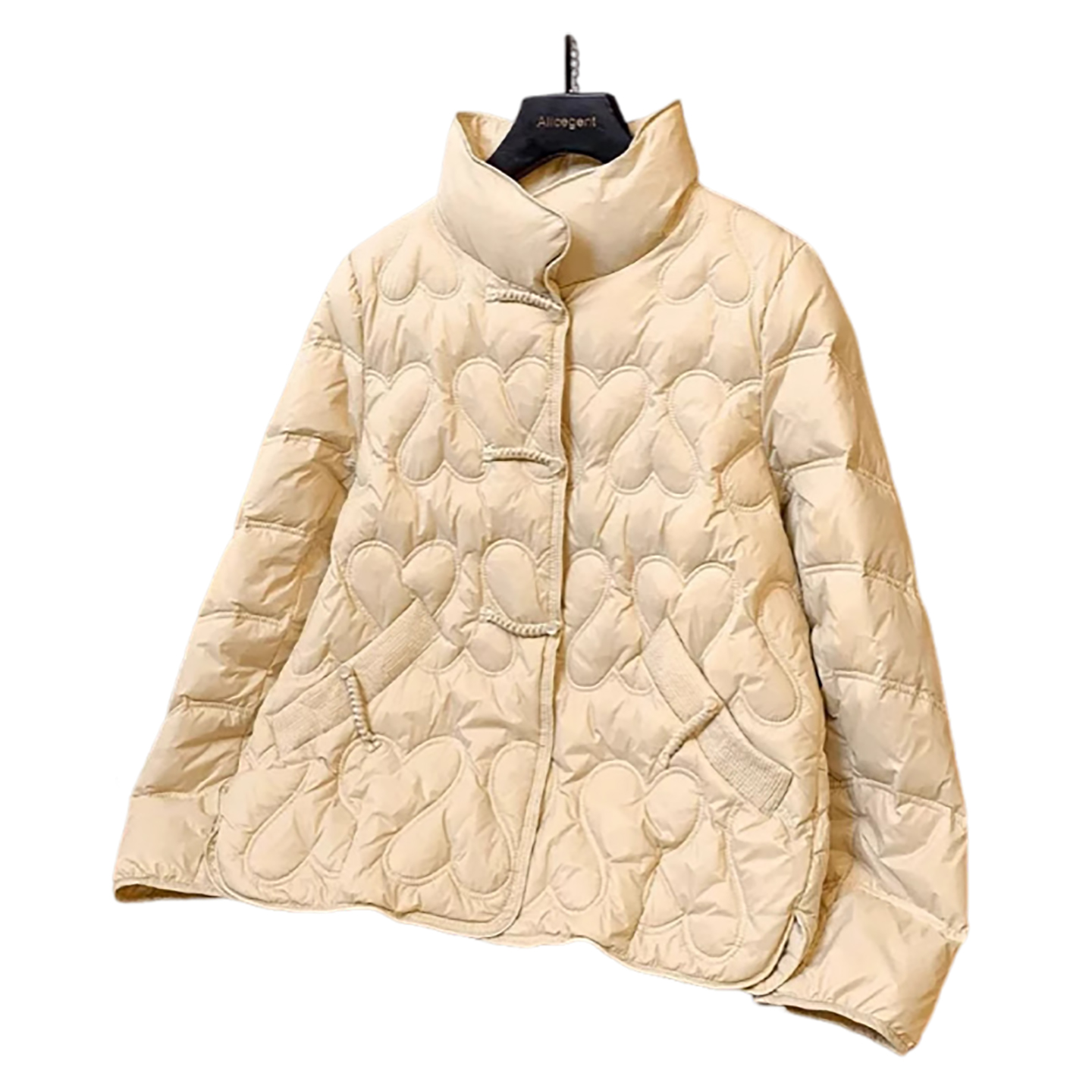 女士立领轻薄显瘦羽绒服