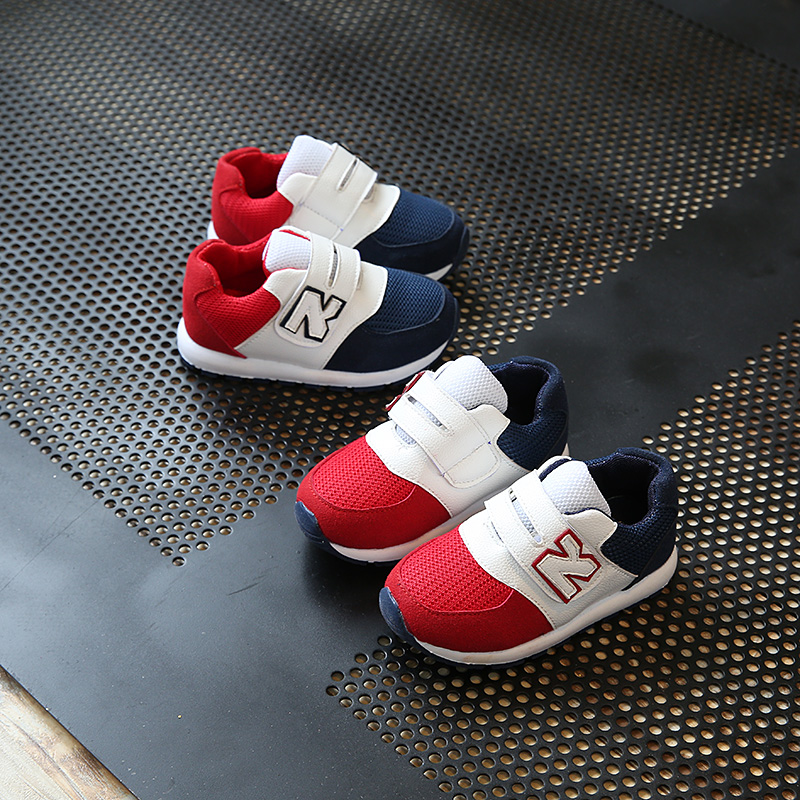 现货速发1至2到岁婴幼儿童鞋4春秋款单鞋0男宝宝童学步鞋软底网面