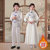 新款 儿童合唱服演出服国风礼服中小学生男女演讲古筝比赛诗歌朗诵
