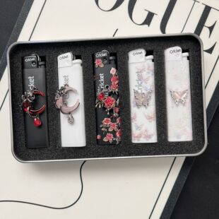 哥特风配饰cricket一次性打火机磨砂质感创意酷男友礼物闺蜜礼物