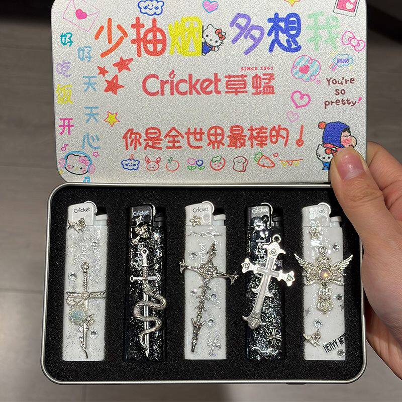 新款Cricket草蜢正品创意打火机
