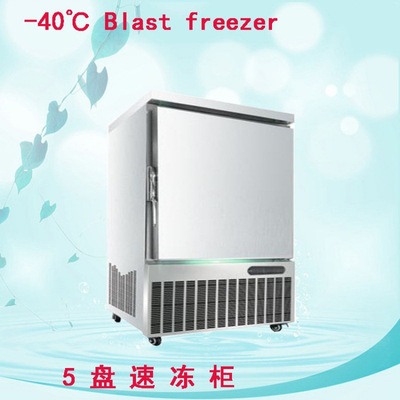 5盘商用速冻柜极速小型食品速冻机低温柜Quick freezing cabinet
