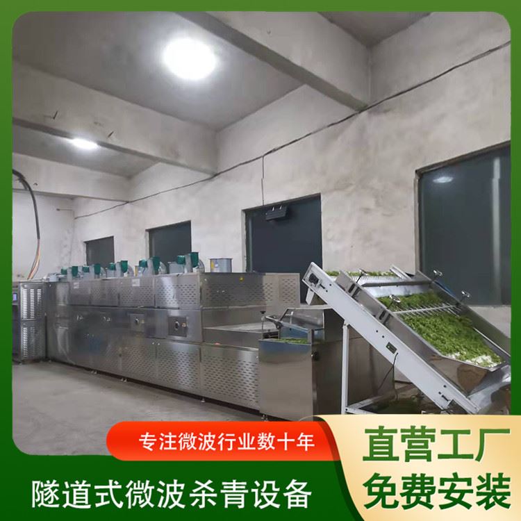 立威新型茶叶杀青设备 70FH型绿茶微波杀青机