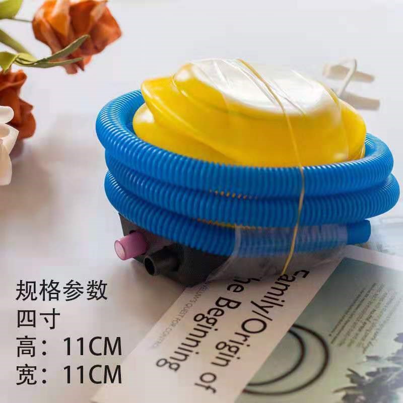 速发打气筒玩踩儿童脚具圈气筒游泳充打气筒气球洗澡盆游泳池充气