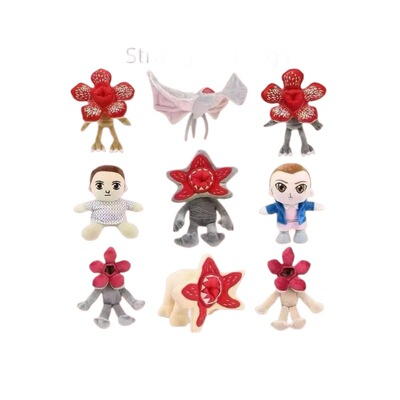 跨境怪奇物语毛绒玩偶Stranger Things Demorgon 食人花蝙蝠玩具