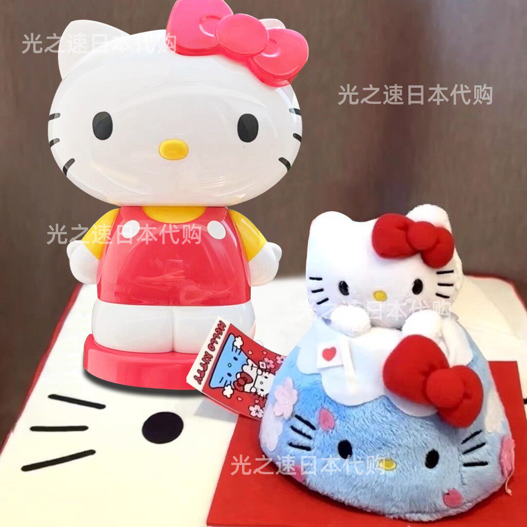 略贵保真日本超可爱富士山限定Hello Kitty/凯蒂猫 猫头曲奇饼干