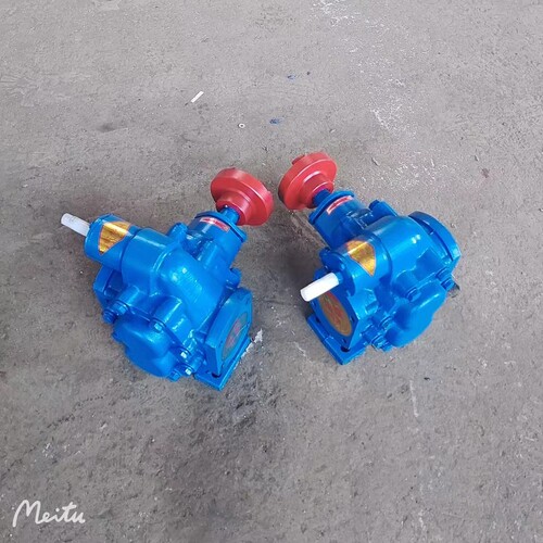 高温齿轮泵KCB-200抽油泵法兰连接 工业油泵润滑油渣油自吸泵头 - 封面