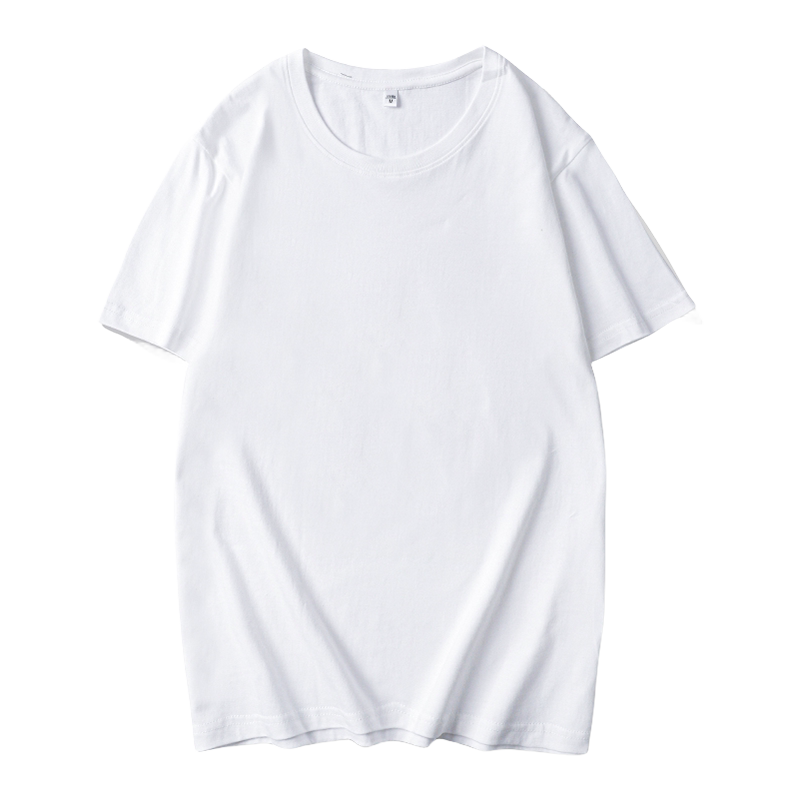 定制t恤短袖广告文化衫班服餐饮工作服diy纯棉订做工衣印字图logo