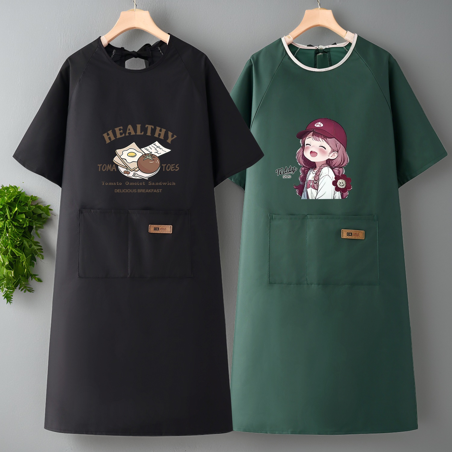 新款防水防油围裙工作服