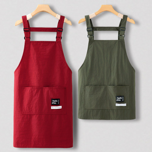 奶茶店围裙厨房家用女工作服