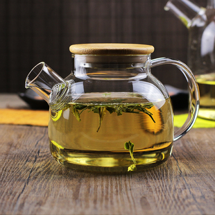 高硼硅耐热玻璃高端凉水壶冷水壶茶壶 耐高温 可电陶炉 明火 加热