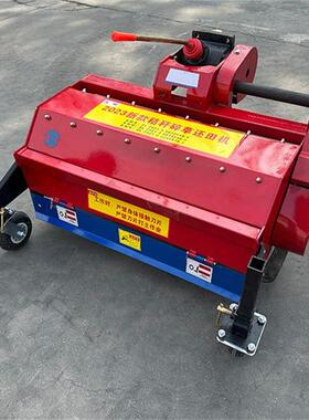 电动碎草还LQQ还田机多功能开荒机杂草柴油粉碎除草自行启式割草