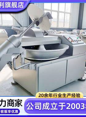 自动鱼糜变频斩拌不锈钢机鱼豆腐加工设MAGA-102备大型商用肠烤加