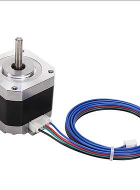 nema1流7 D打3印61机雕刻机写字机 12v步电机 42进步进直电机1.8