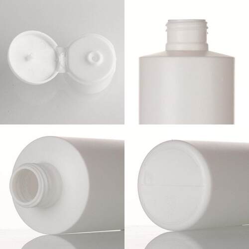 级100ml 20 500ml样塑料食品白色平肩5翻盖挤压颜料品LQP分装
