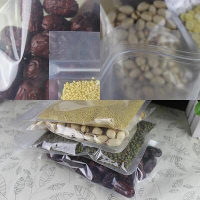 现糖货1*35装透明塑料袋平底自封袋食品包TPU果袋2塑封袋厂家